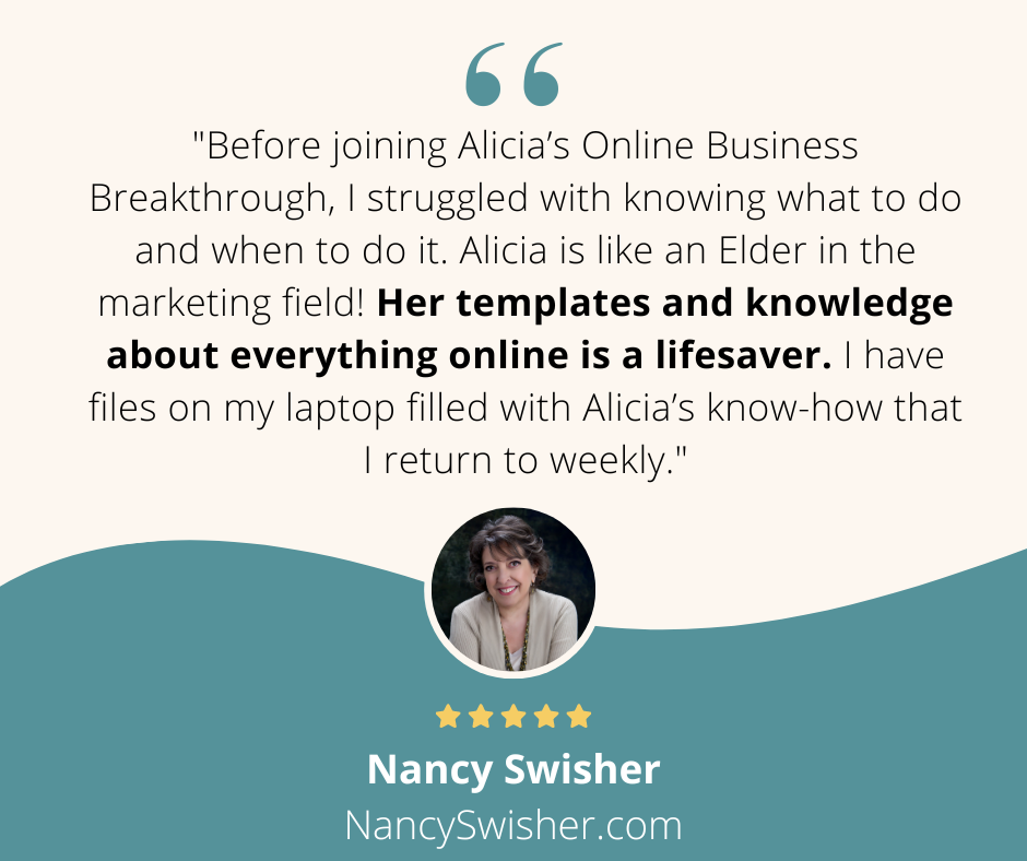 Nancy Swisher short testimonial 2023 (2)